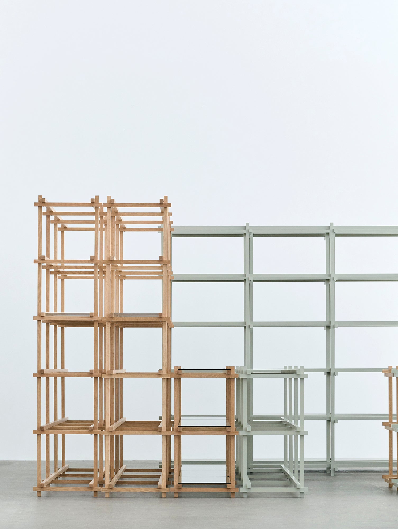Woody Shelves by HAY