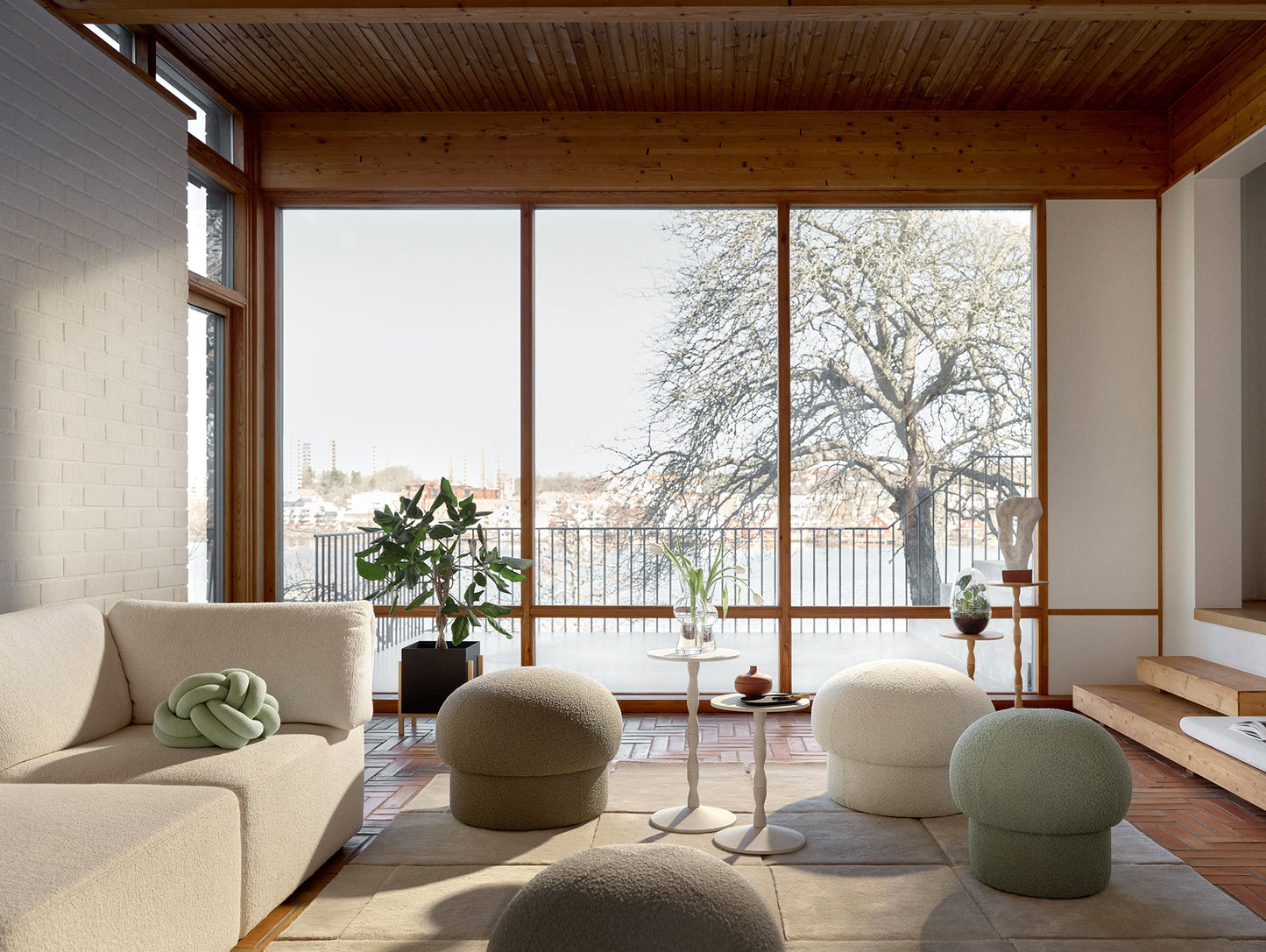 Basket Rug by Design House Stockholm - Beige