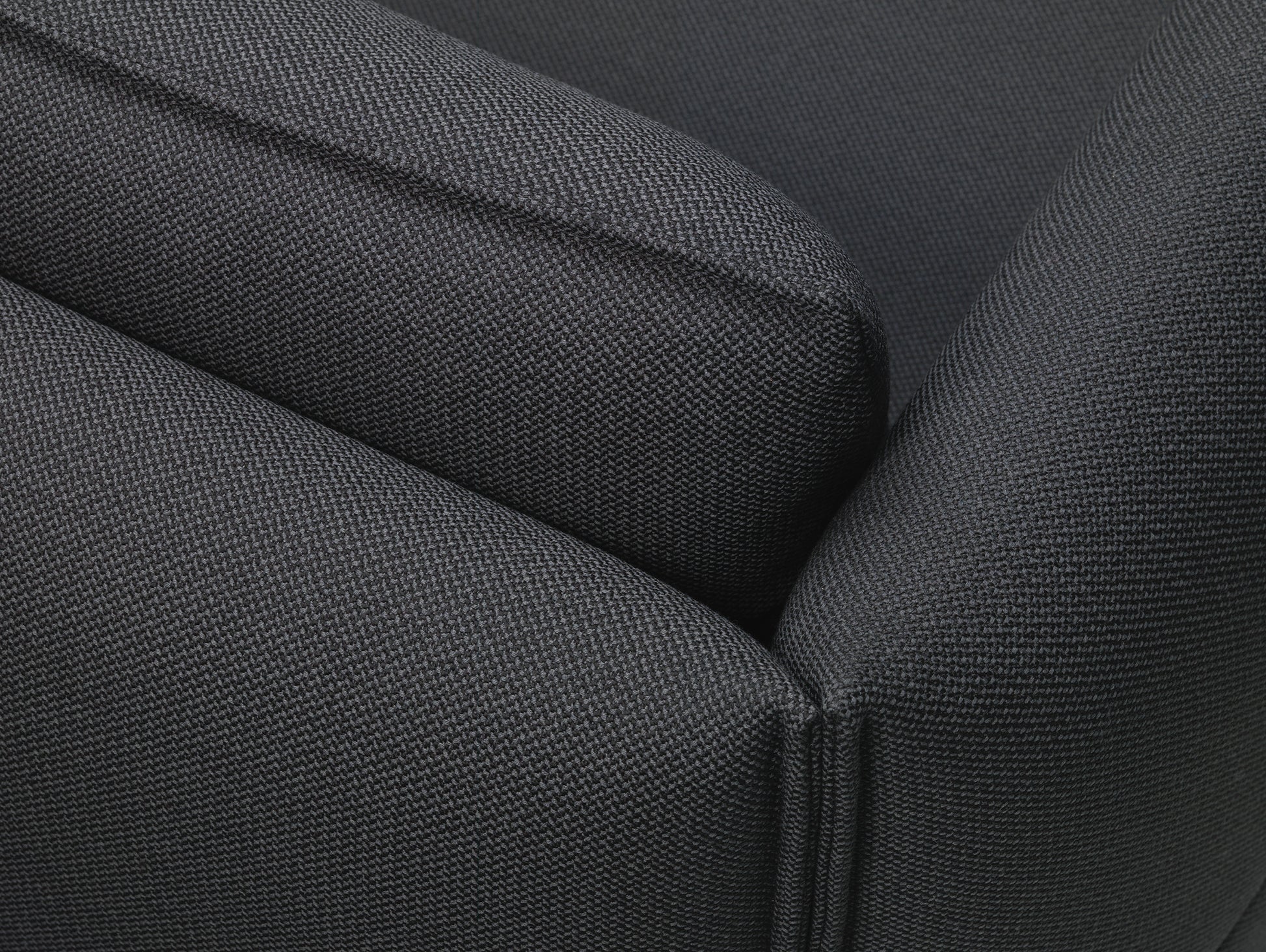 Mariposa 2-Seater Sofa by Vitra - Credo 08 Dark Blue Black (F120)