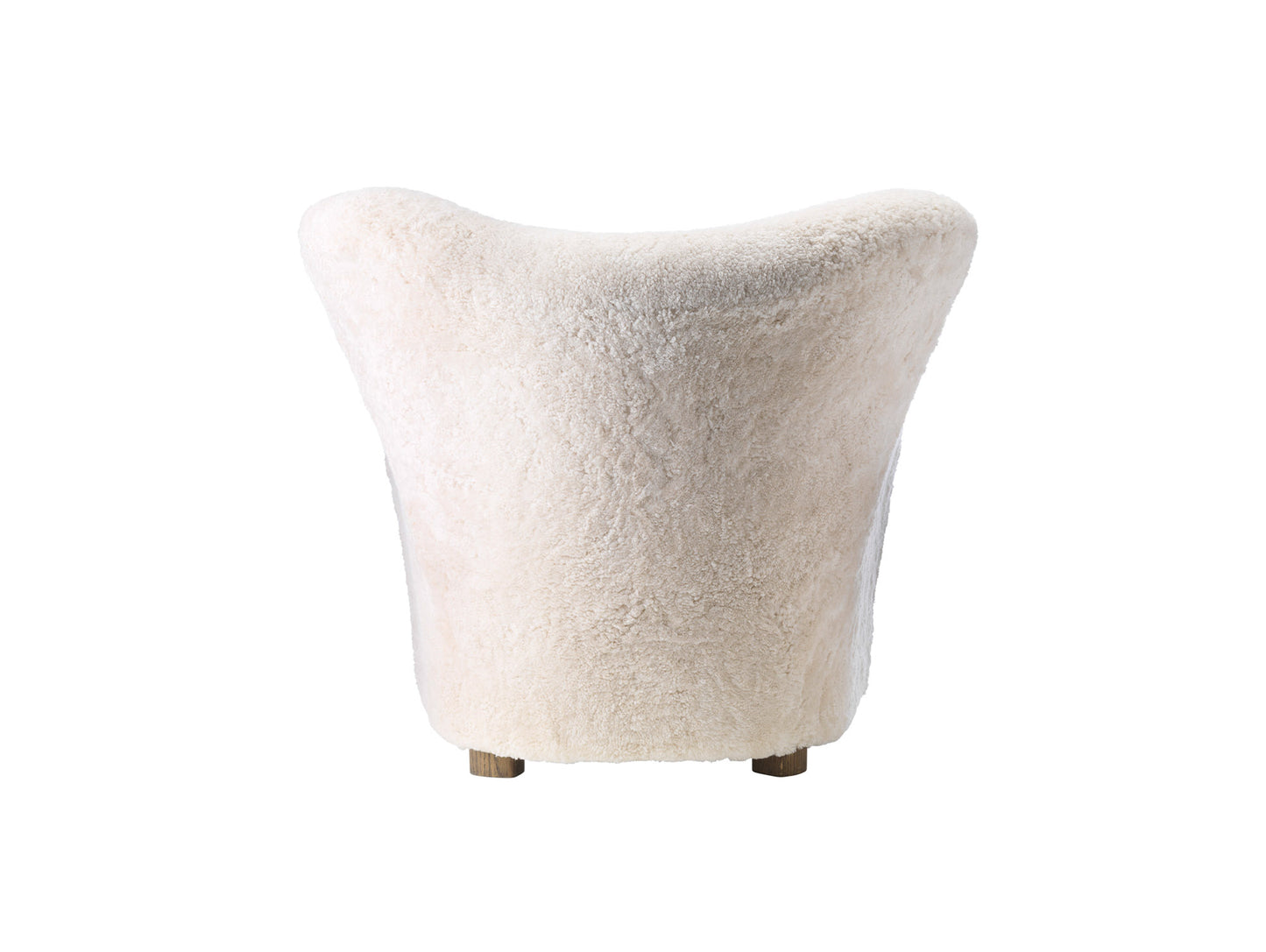 The Tired Man Lounge Chair by Audo Copenhagen - Sheepskin Moonlight