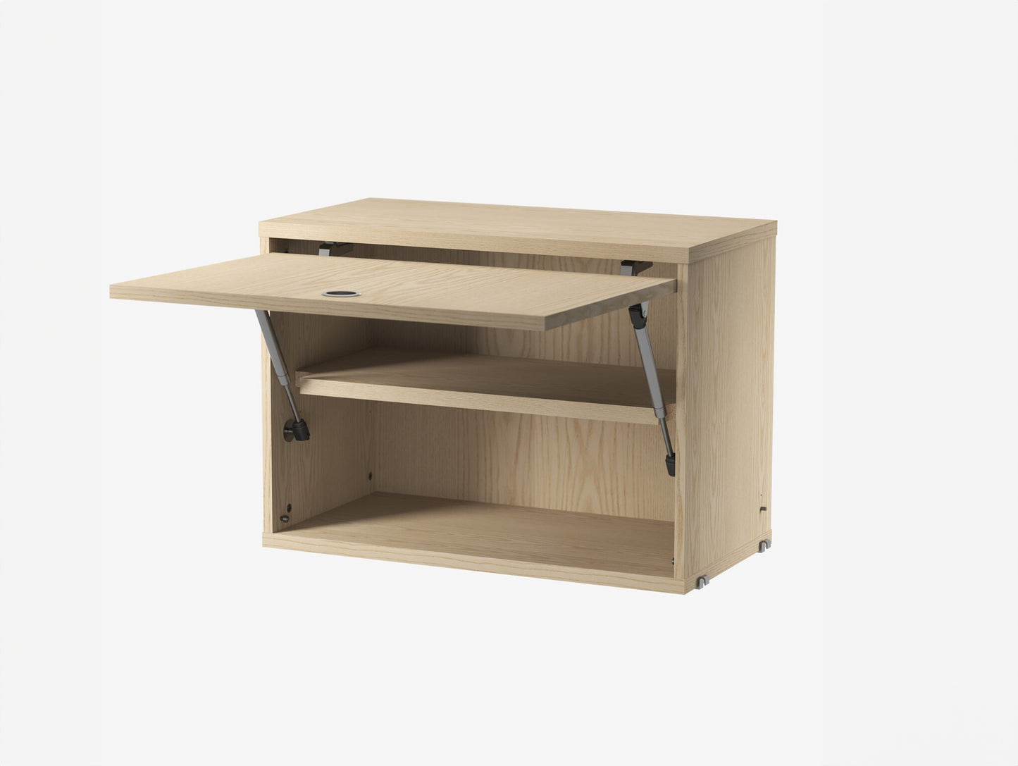Cabinet with Flip Door by String - W58 / Ash