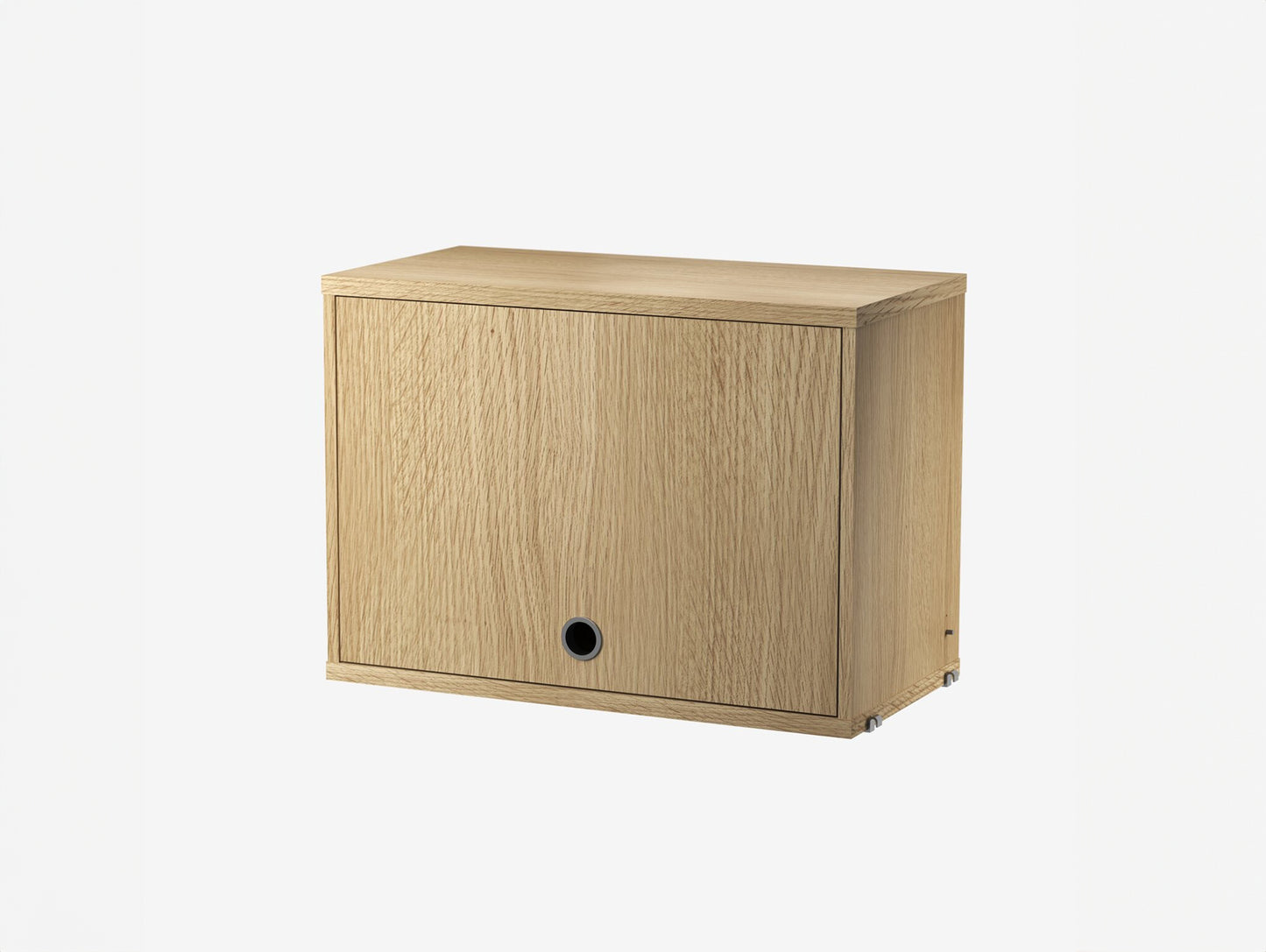 Cabinet with Flip Door by String - W58 / Oak