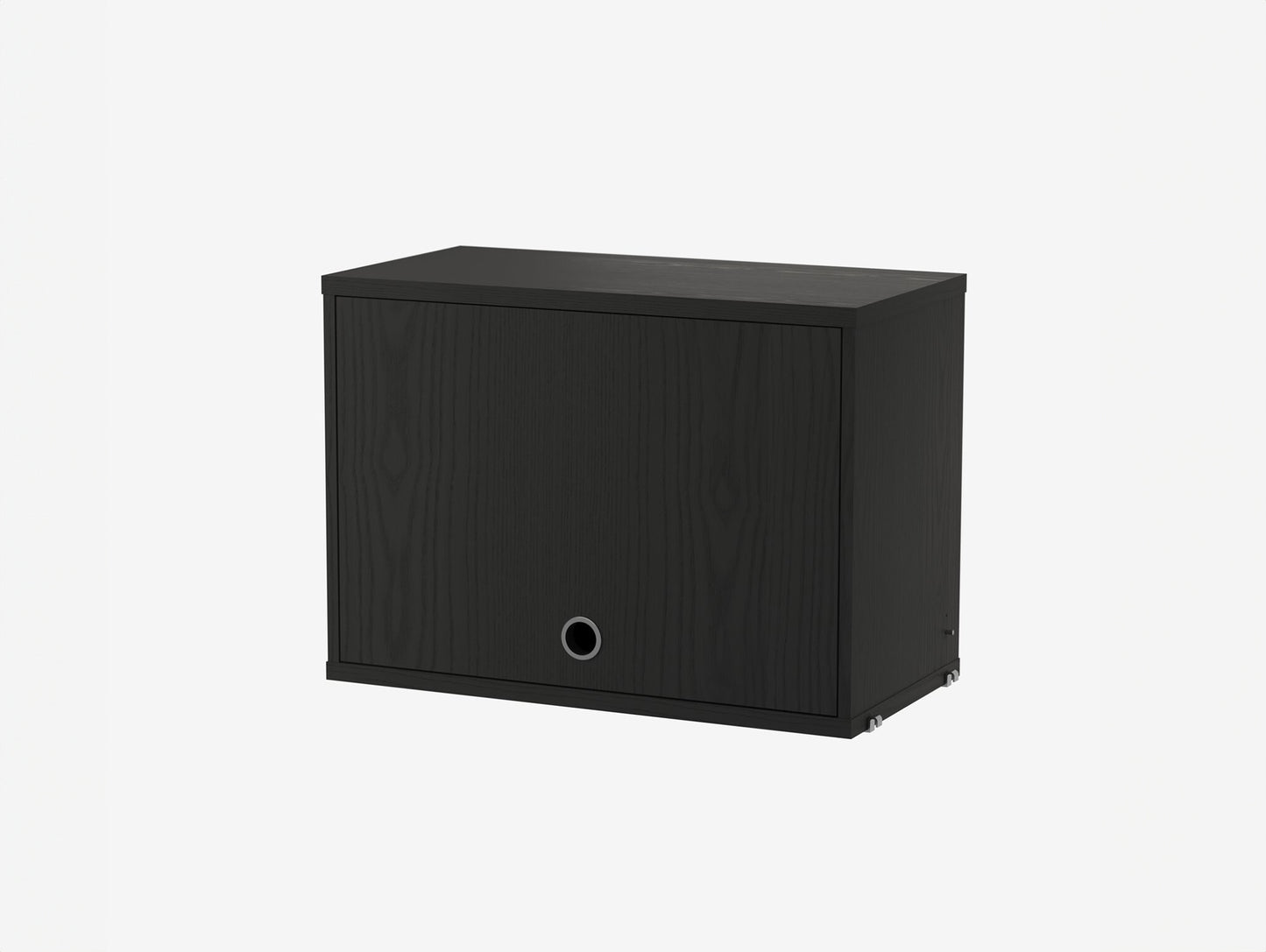 Cabinet with Flip Door by String - W58 / Black Ash