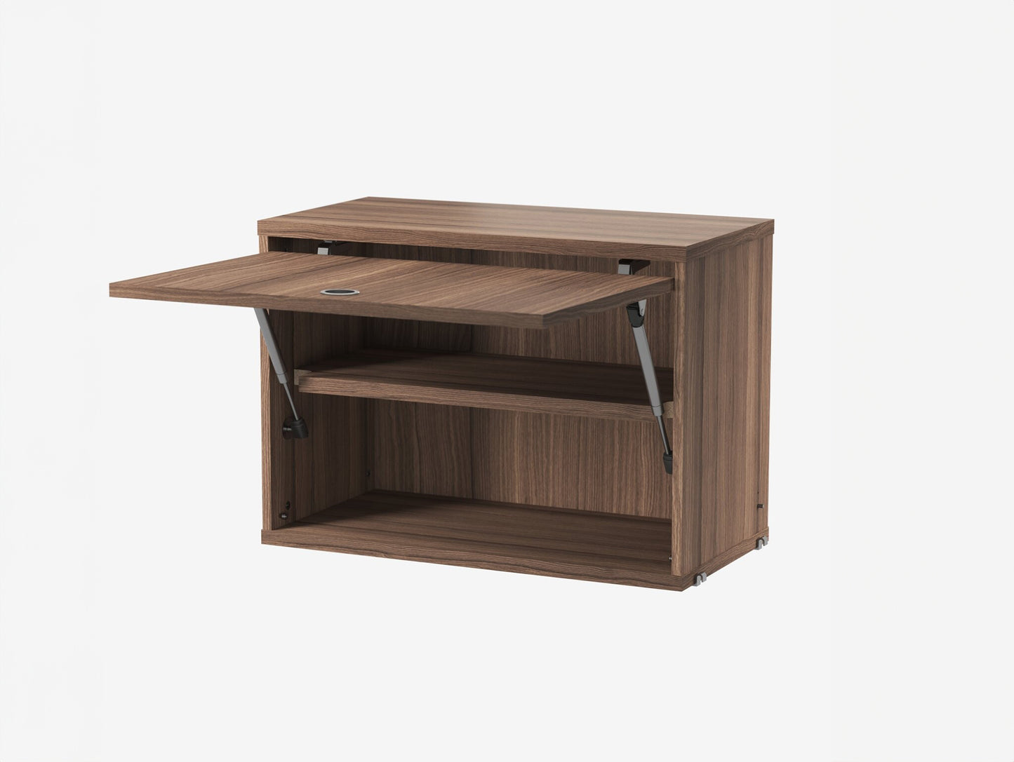 Cabinet with Flip Door by String - W58 / Walnut