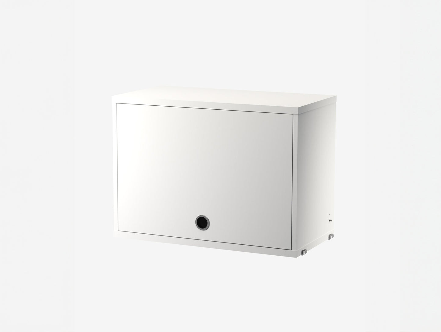 Cabinet with Flip Door by String - W58 / White