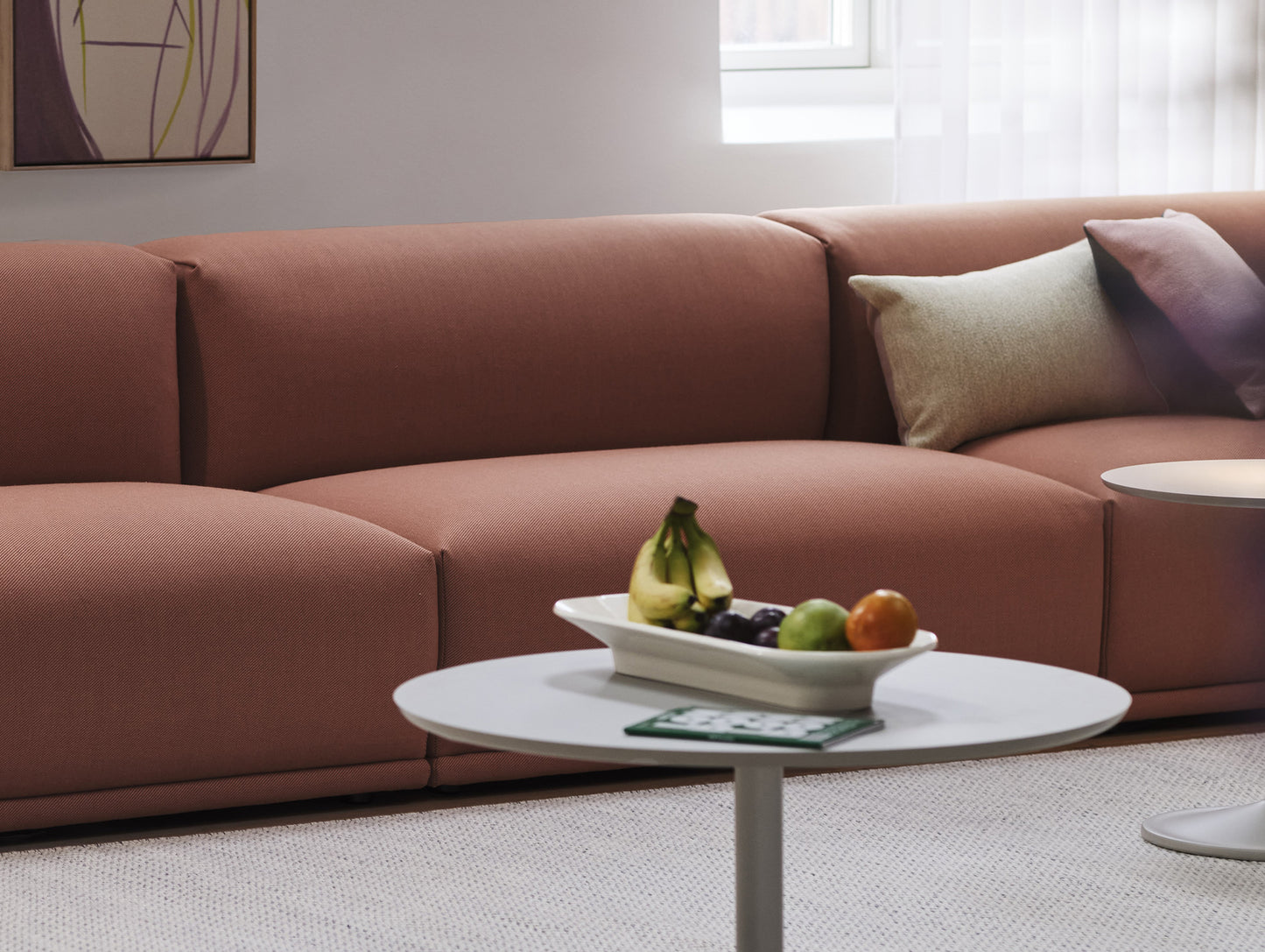 Connect Modular Sofa by Muuto - Module C / Twill Weave 550