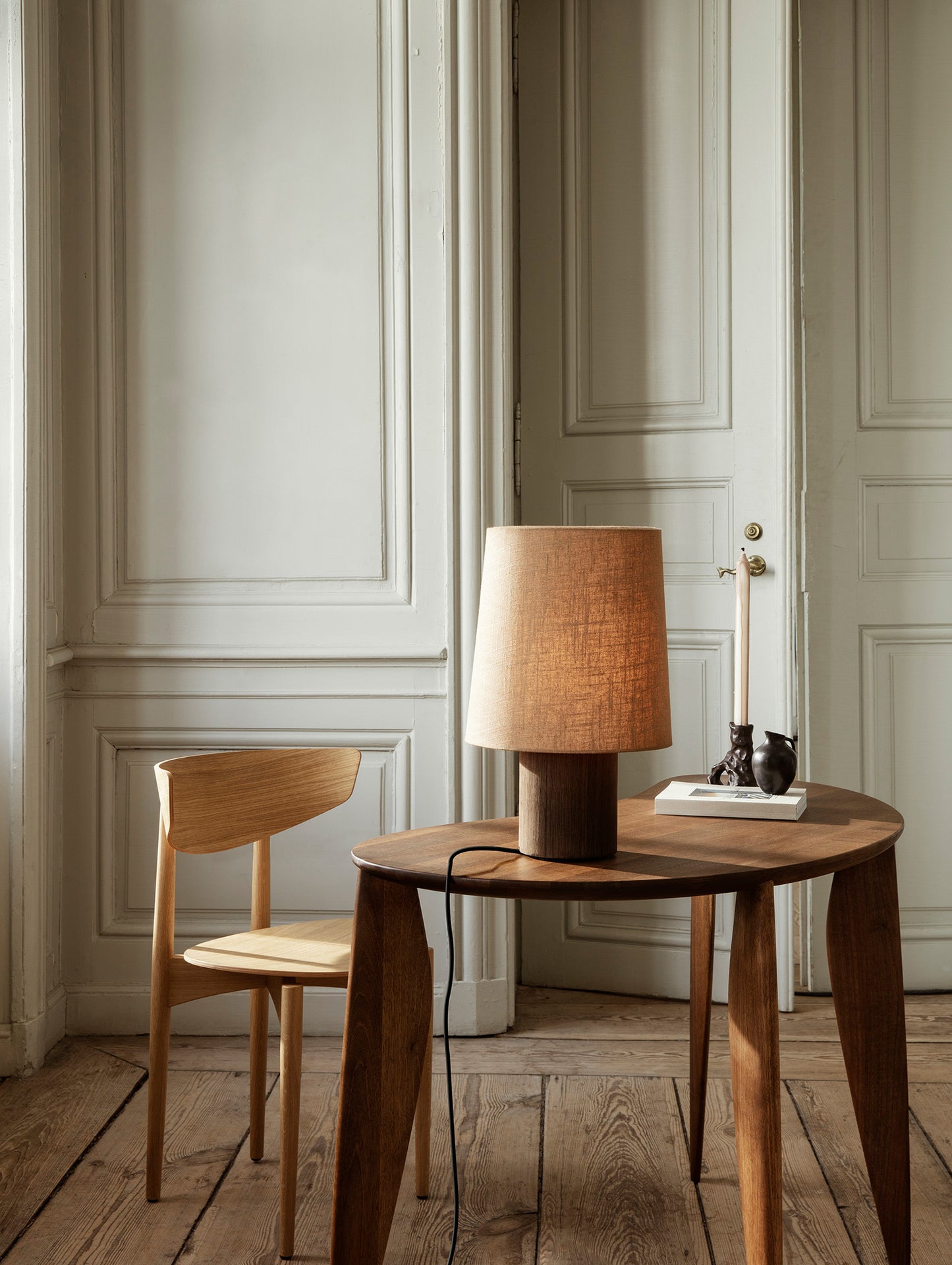 Herman Dining Chair with Wood Base by Ferm Living