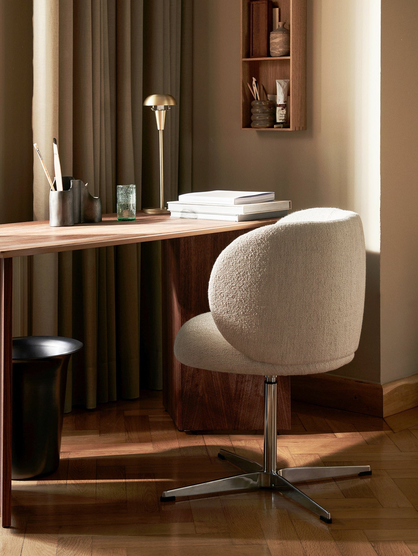 Rico Dining Chair - Swivel Base by Ferm Living