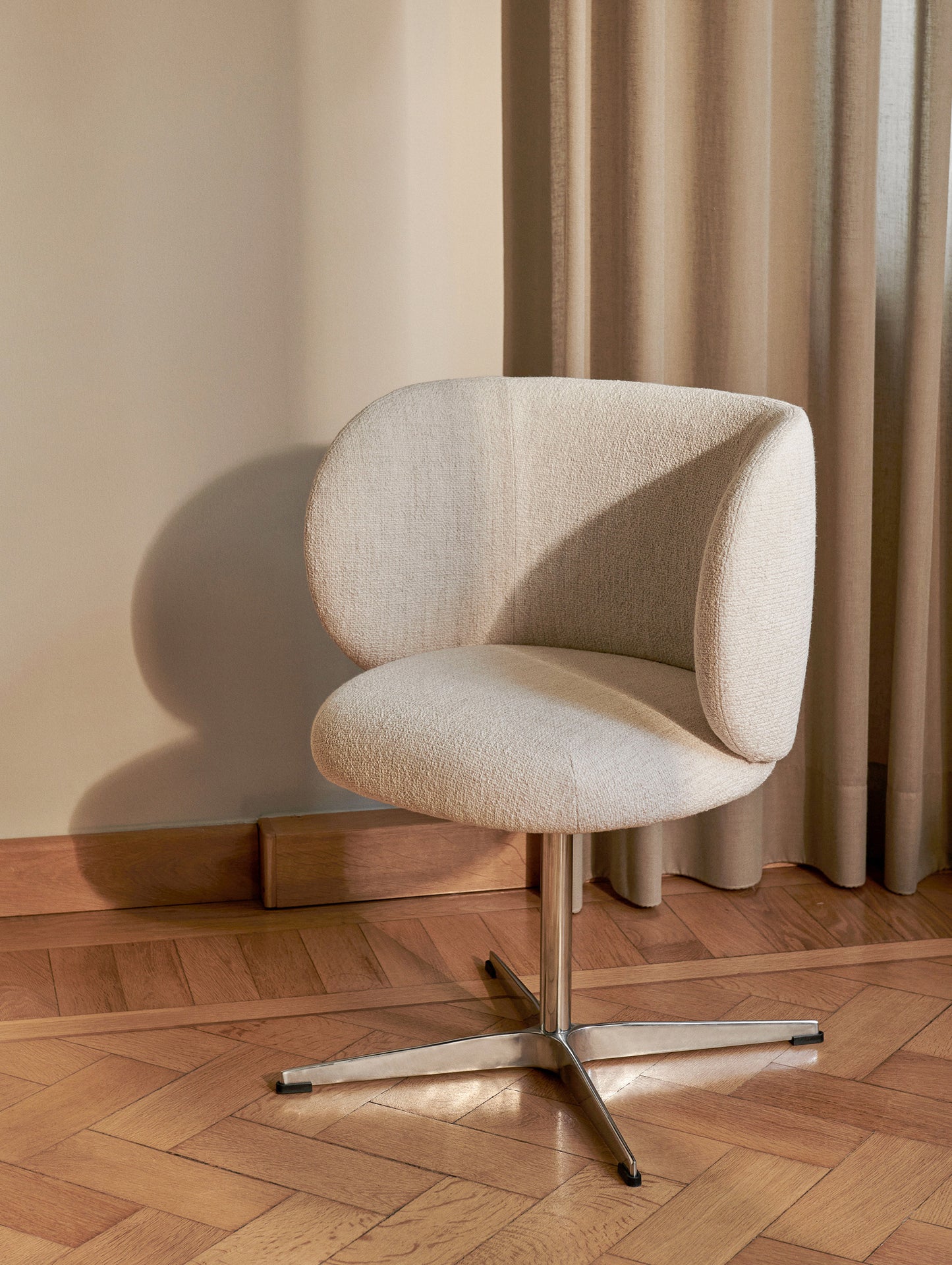 Rico Dining Chair - Swivel Base by Ferm Living