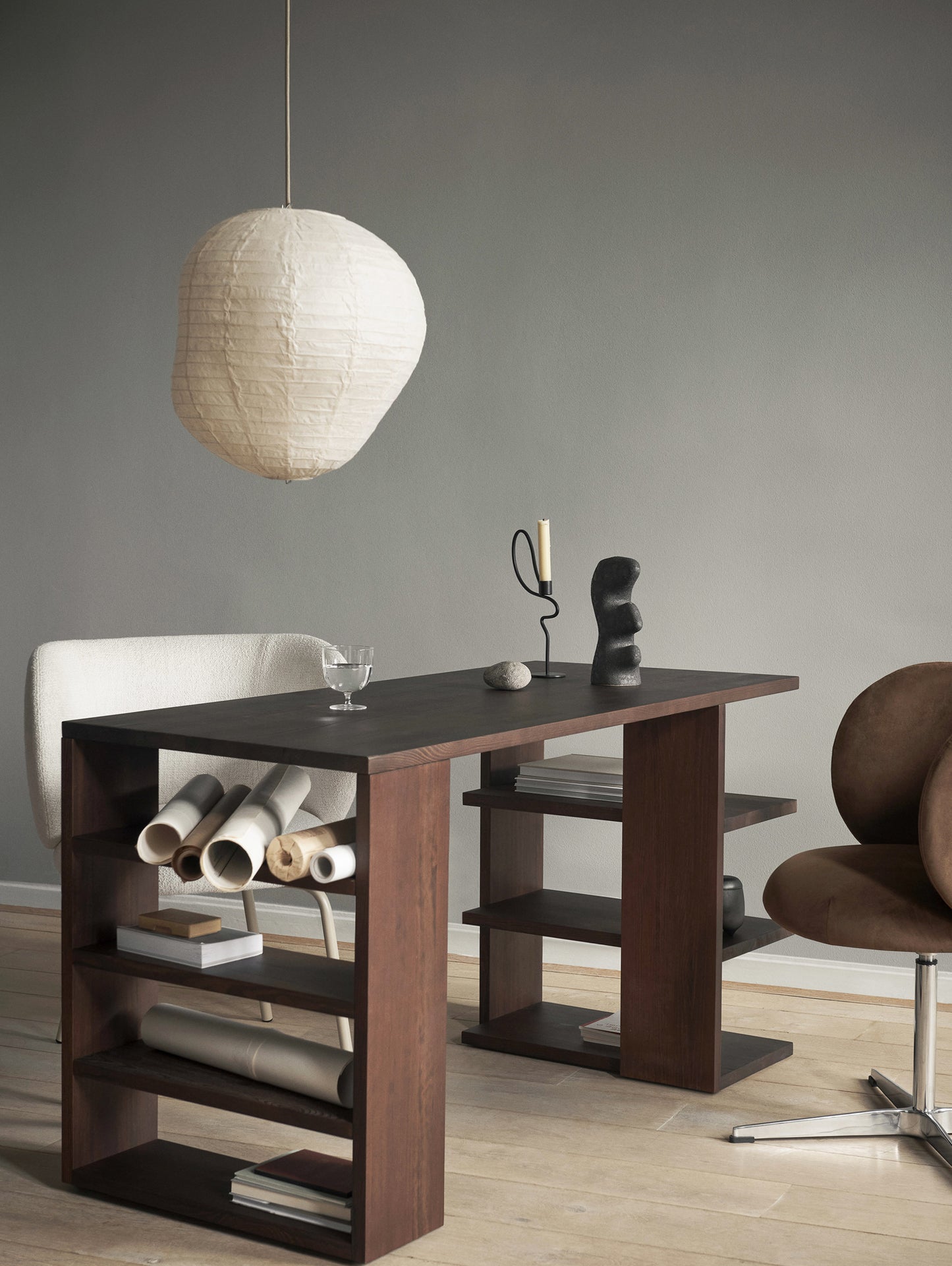 Rico Dining Chair - Swivel Base by Ferm Living