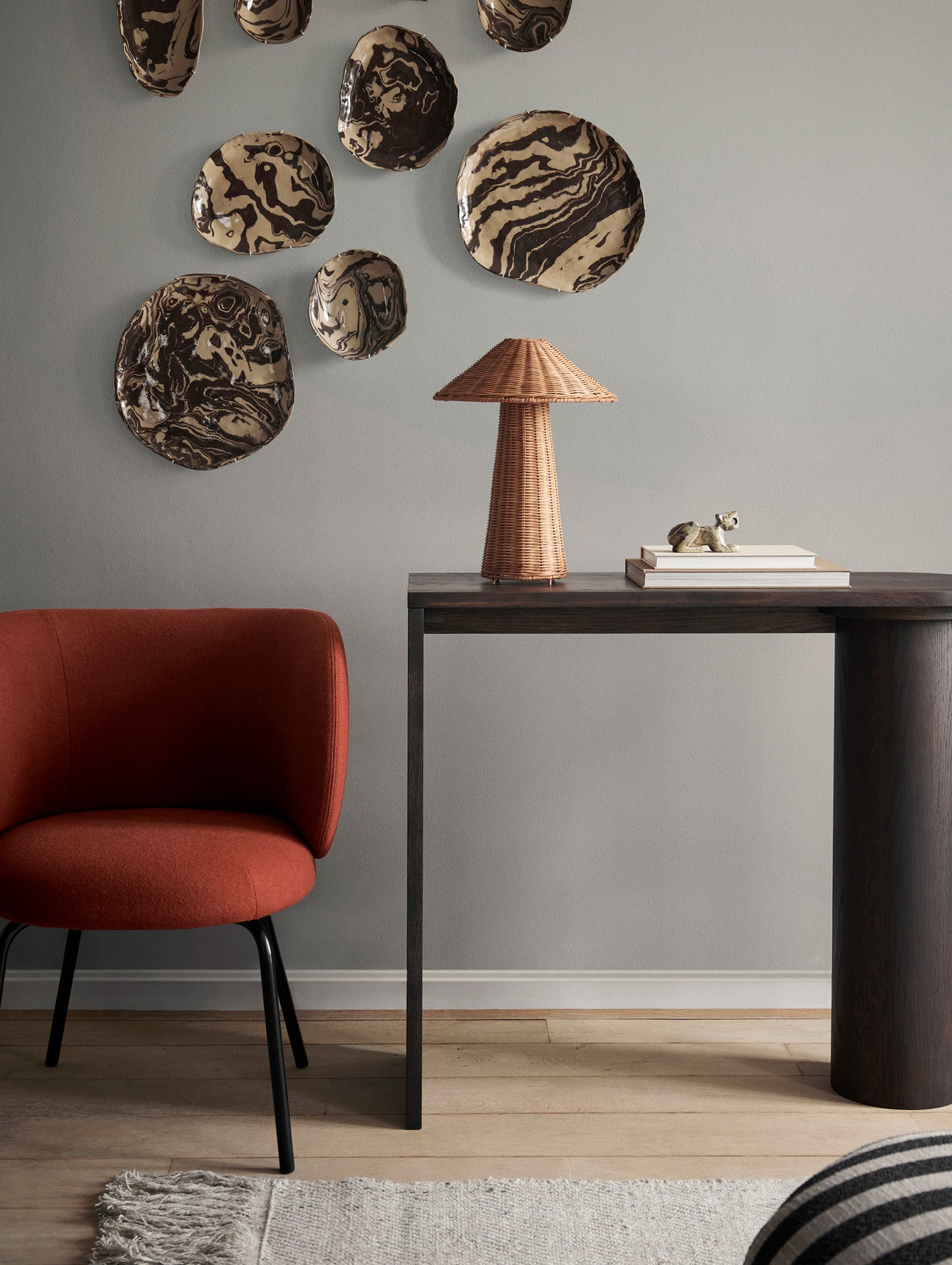 Rico Dining Chair - Fixed Base by Ferm Living