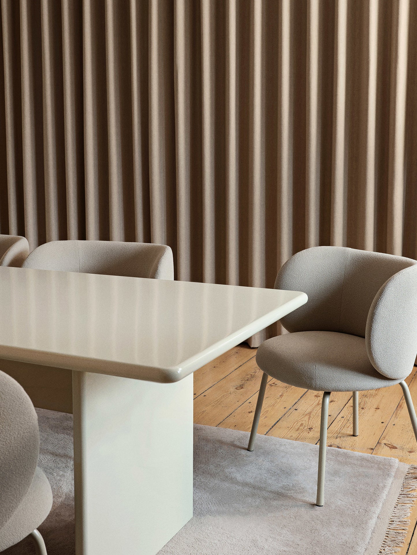 Rico Dining Chair - Fixed Base by Ferm Living