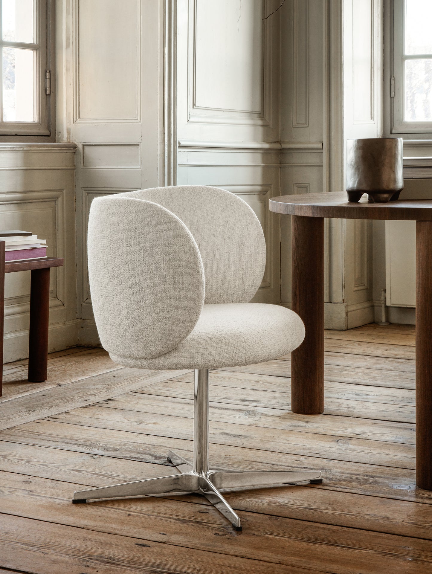 Rico Dining Chair - Swivel Base by Ferm Living