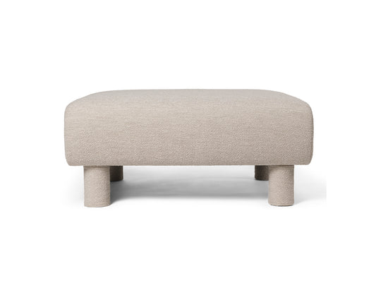 Dase Ottoman by Ferm Living - Soft Boucle Natural