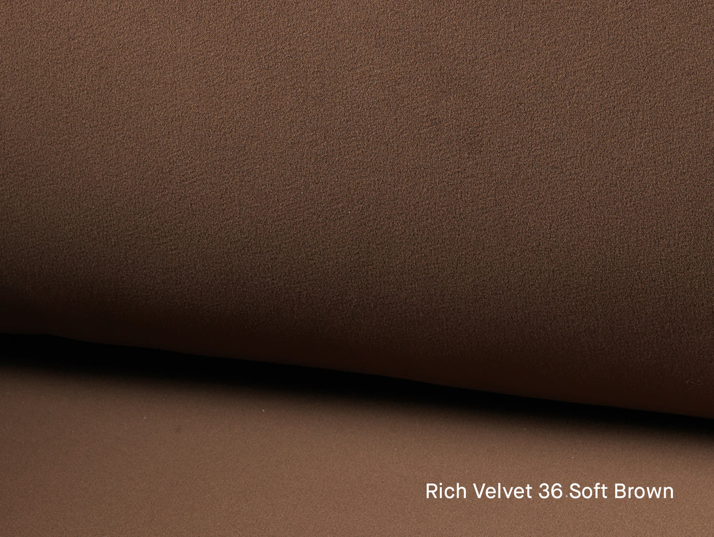 Rico Lounge Chair by Ferm Living - Rich Velvet 36 Soft Brown