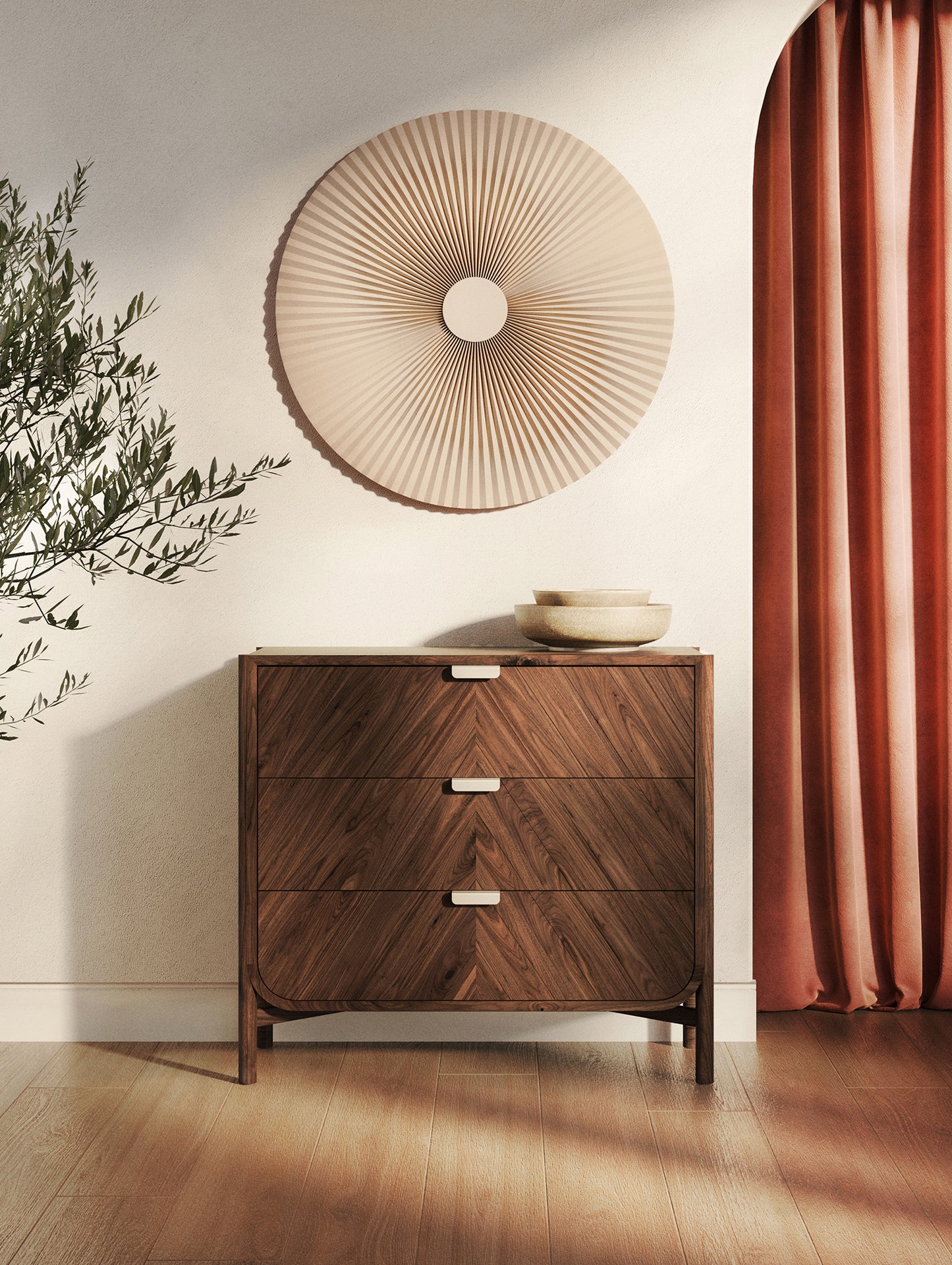 Marius Chest of Drawers by Hartô - Walnut