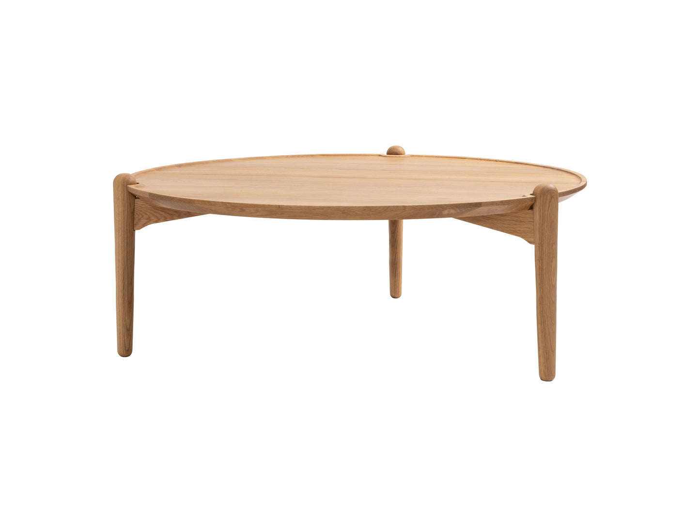 Aria Table by Design House Stockholm - Diameter: 90 cm / Height: 42.5 cm