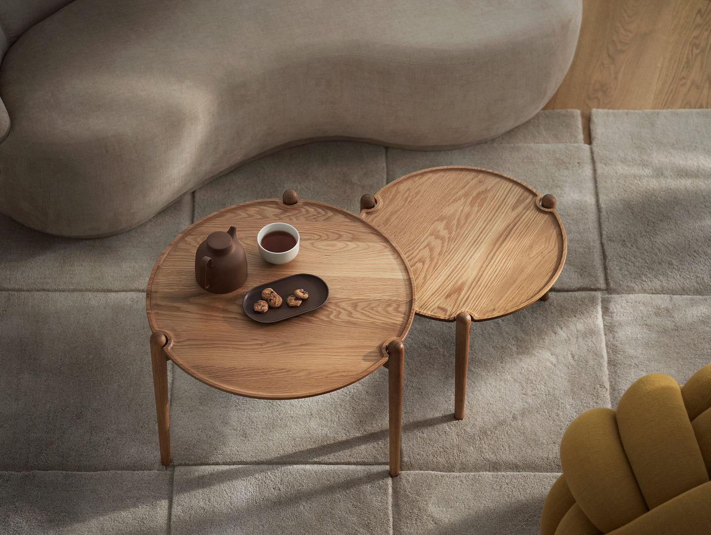 Aria Table by Design House Stockholm - Solid Oak