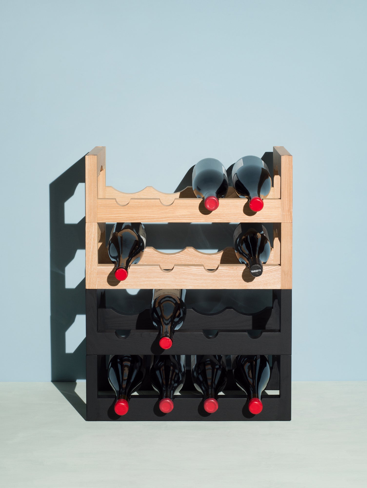 Silo Wine Rack by Massproductions