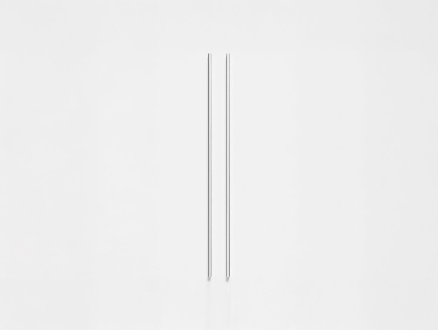 Set of 2 Legs - 115 cm / Stainless Steel