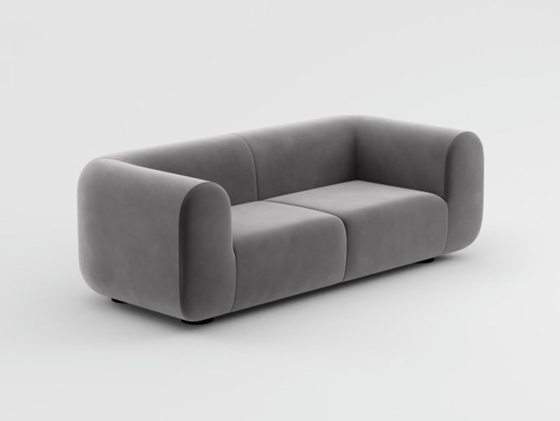 Plump 2.5-Seater Modular Sofa by Tom Dixon - Royal Velvet 125