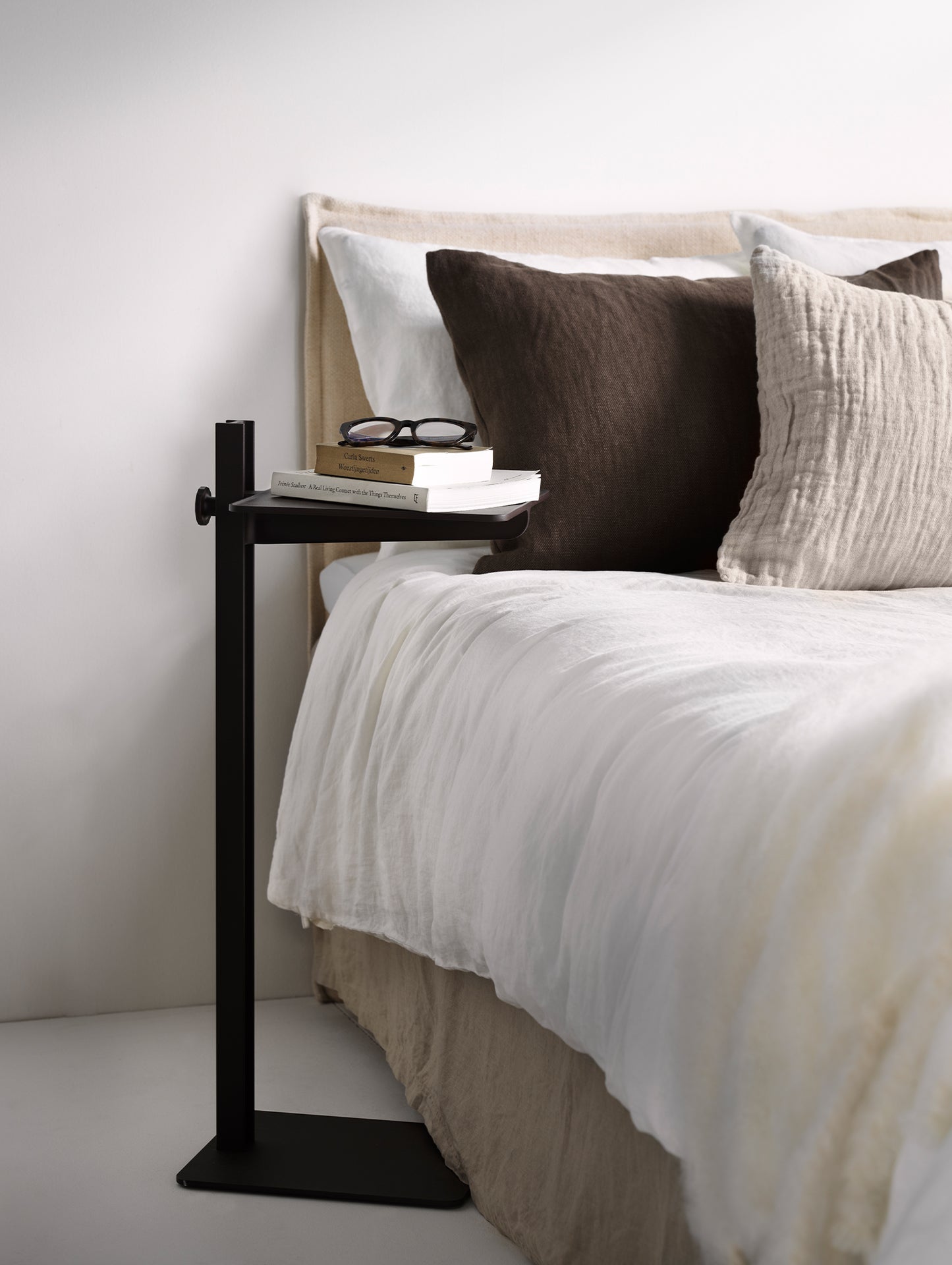 Museum Side Table by String - Dark Brown