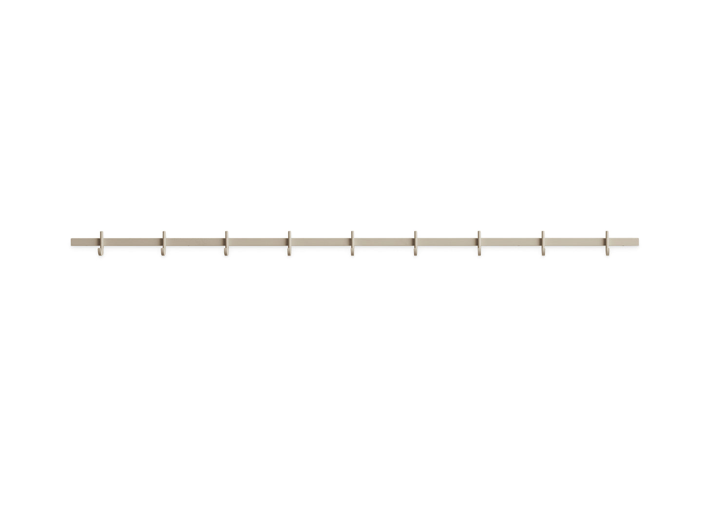 Relief Hook Rail by HAY - Large / Beige