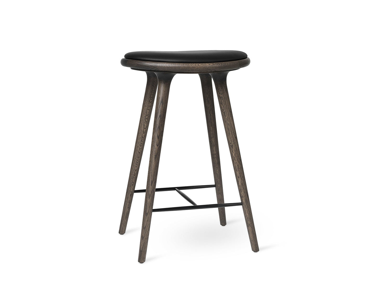 Stool by Mater - Counter Stool (H 69cm) / Sirka Grey Stained Oak