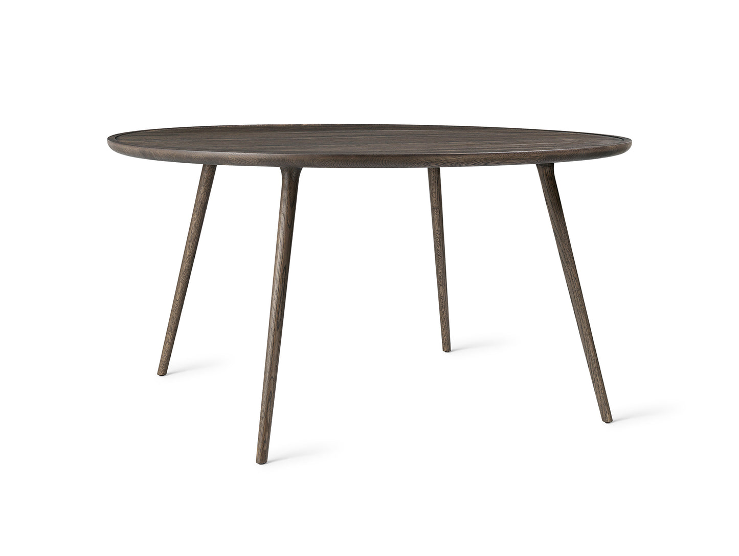 Accent Dining Table by Mater - D140 / Sirka Grey Stain Lacquered Oak