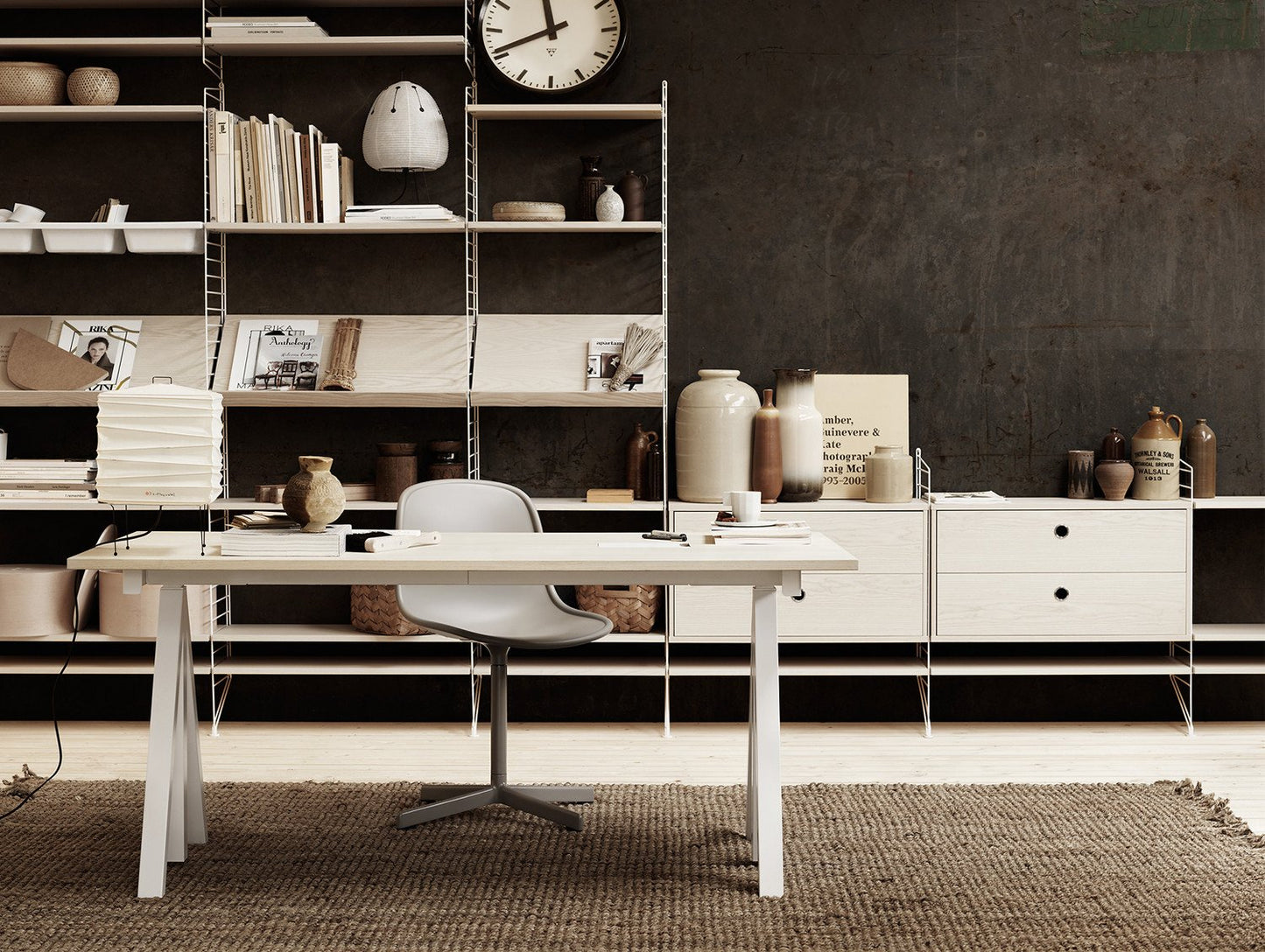 String System Chest with 2 Drawers