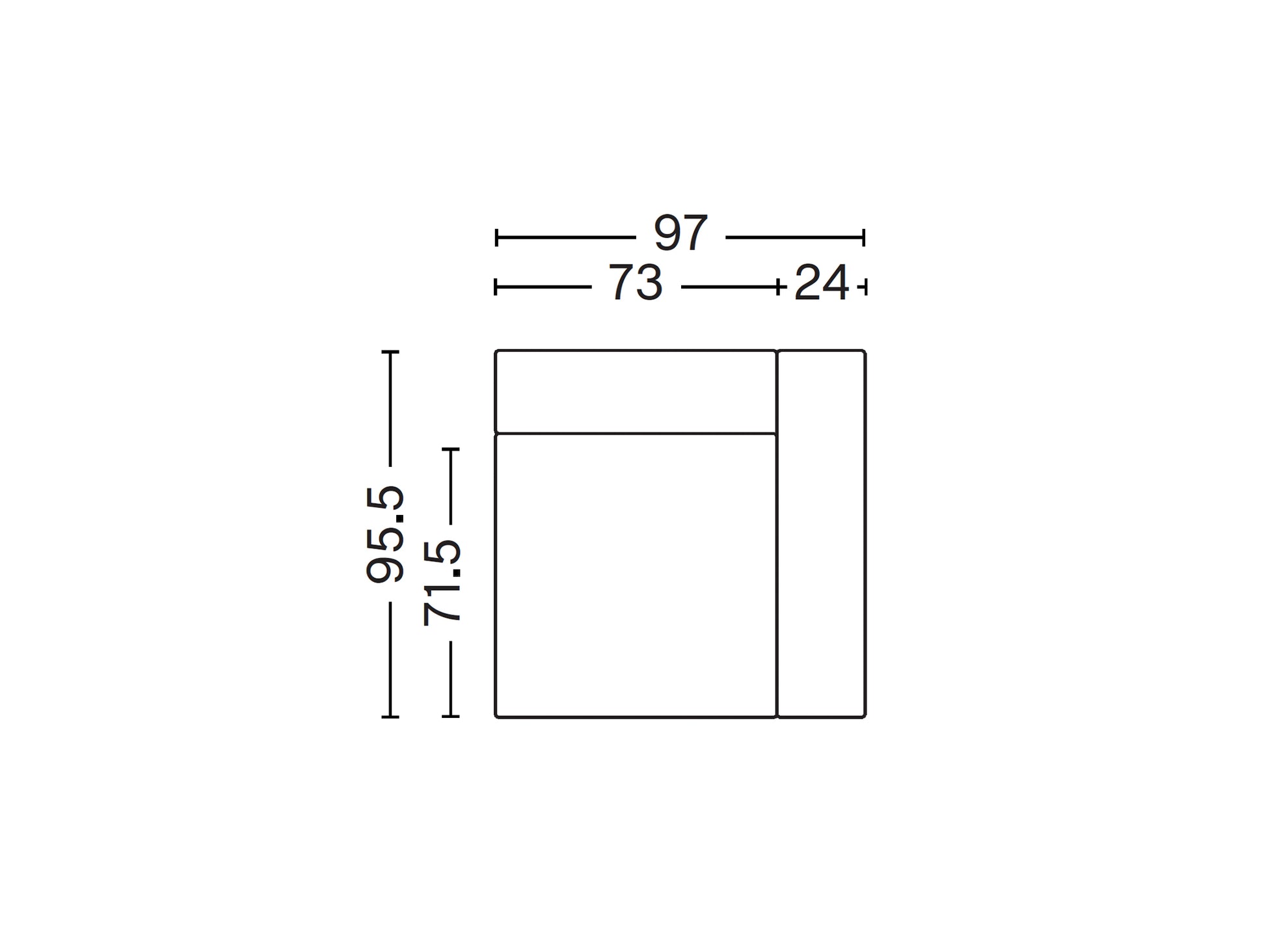 Mags Sofa - Individual Modules 1061