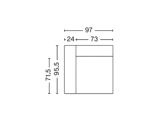 Mags Sofa - Individual Modules 1062 