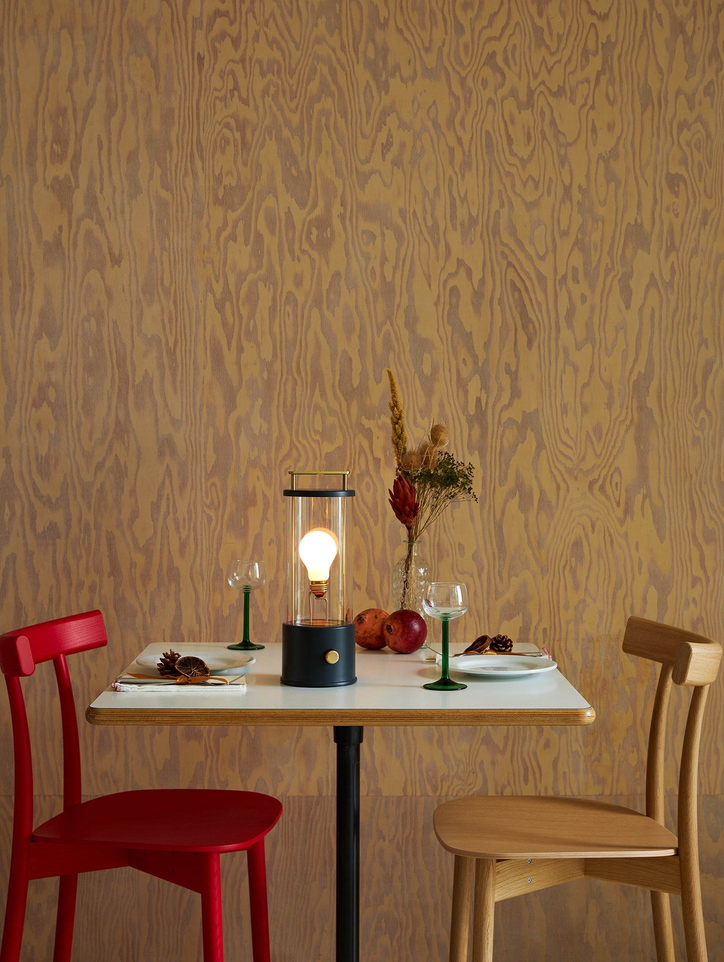 The Muse Portable Lamp in Hackles Black by Tala