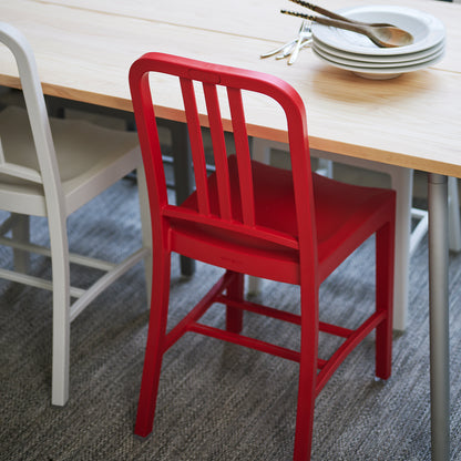 111 Navy Chair by Emeco - Red