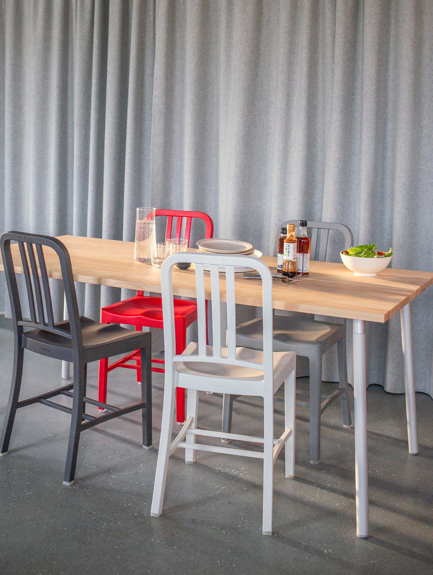 111 Navy Chair by Emeco