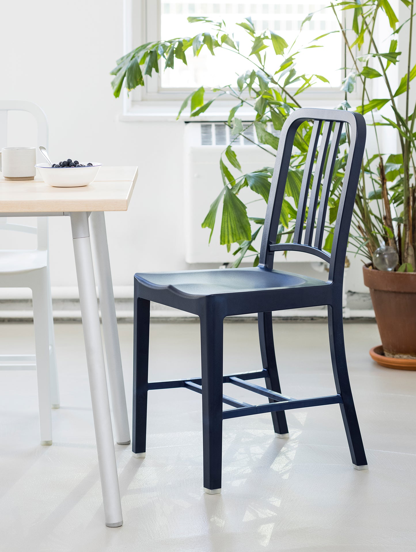 111 Navy Chair by Emeco - Cypress Green