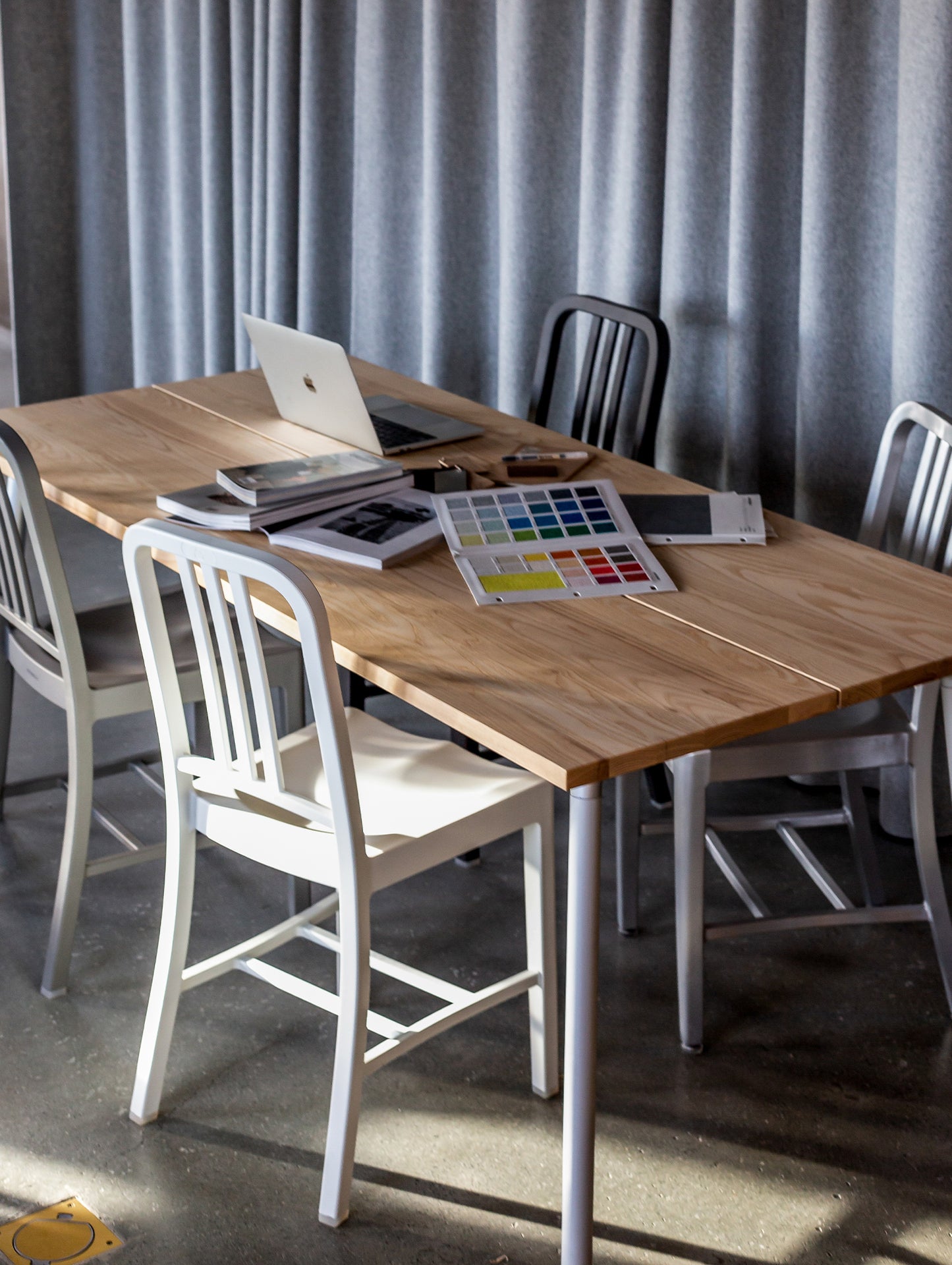 111 Navy Chair by Emeco