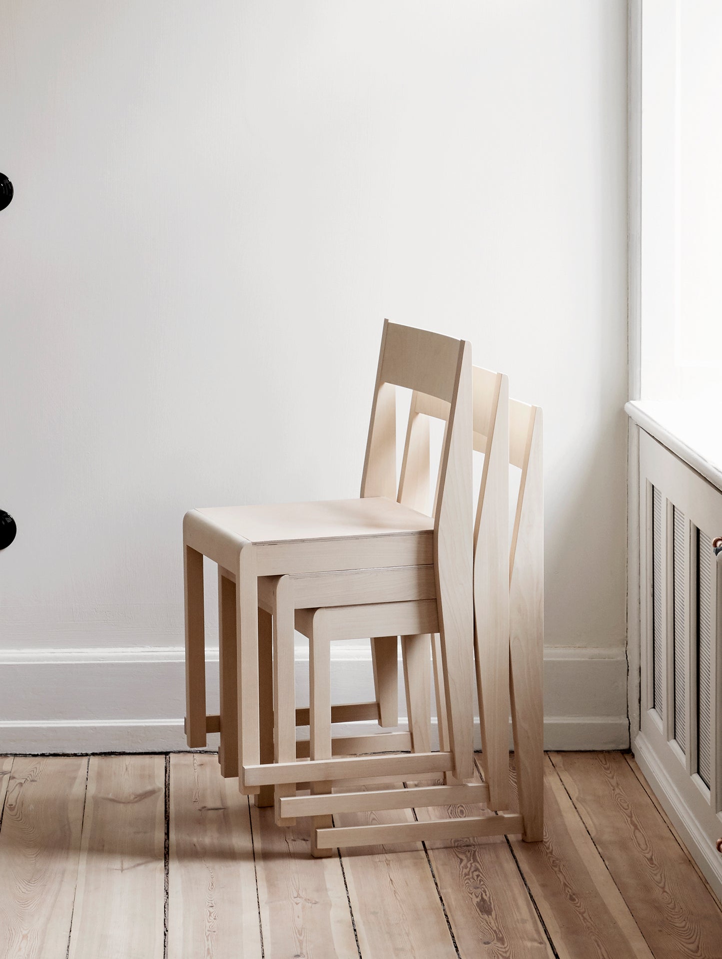 Chair 01 by Frama - Oiled Solid Birch