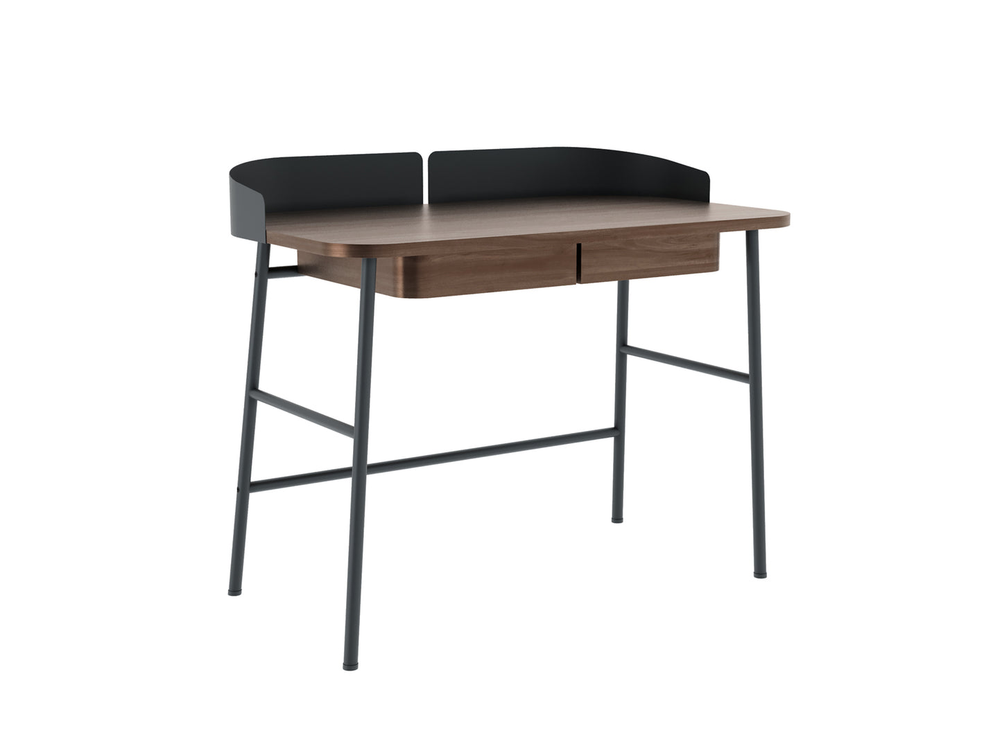 Victor Bureau/Desk by Hartô - Walnut and Slate Grey