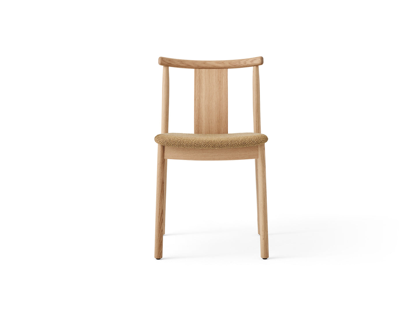 Merkur Dining Chair Upholstered by Menu - Without Armrest / Lacquered Oak / UK Boucle 05