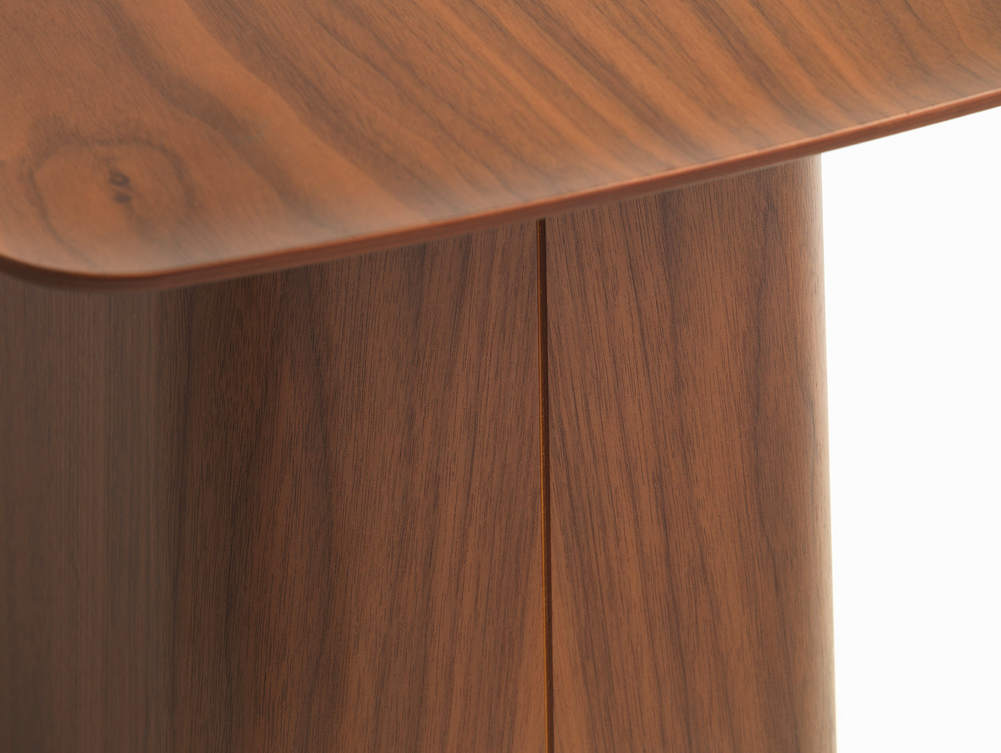 Wooden Side Tables by Vitra - black pigmented walnut