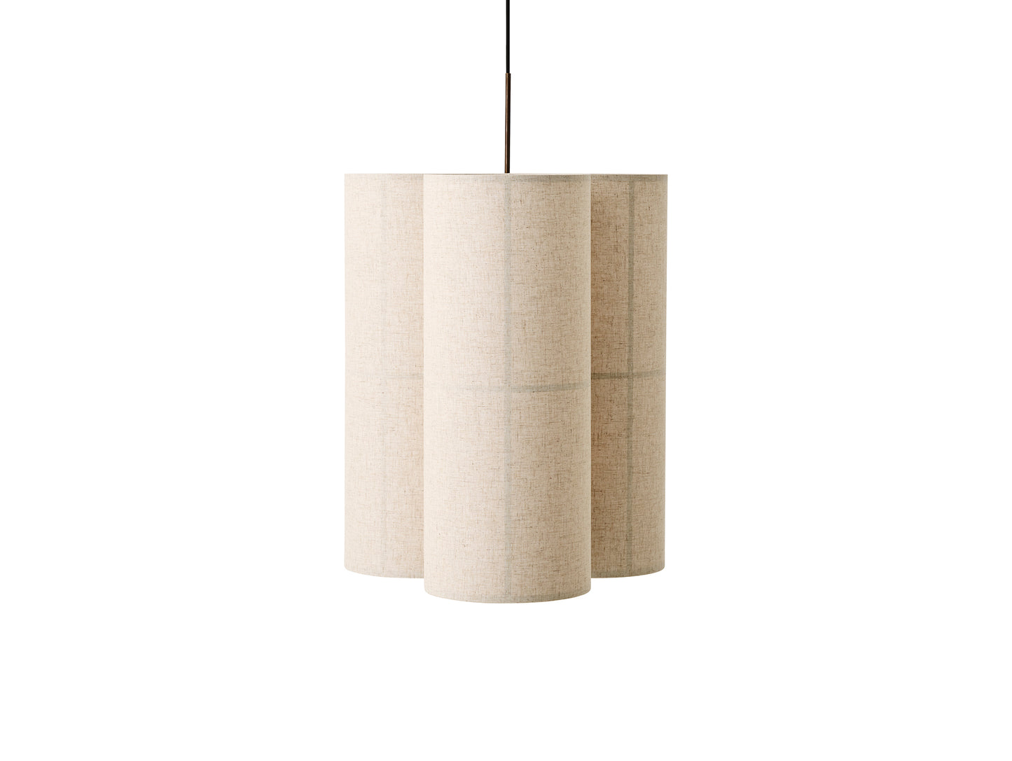 Hashira Pendant Cluster by Menu - Large (Diameter: 60 cm) / Raw Linen