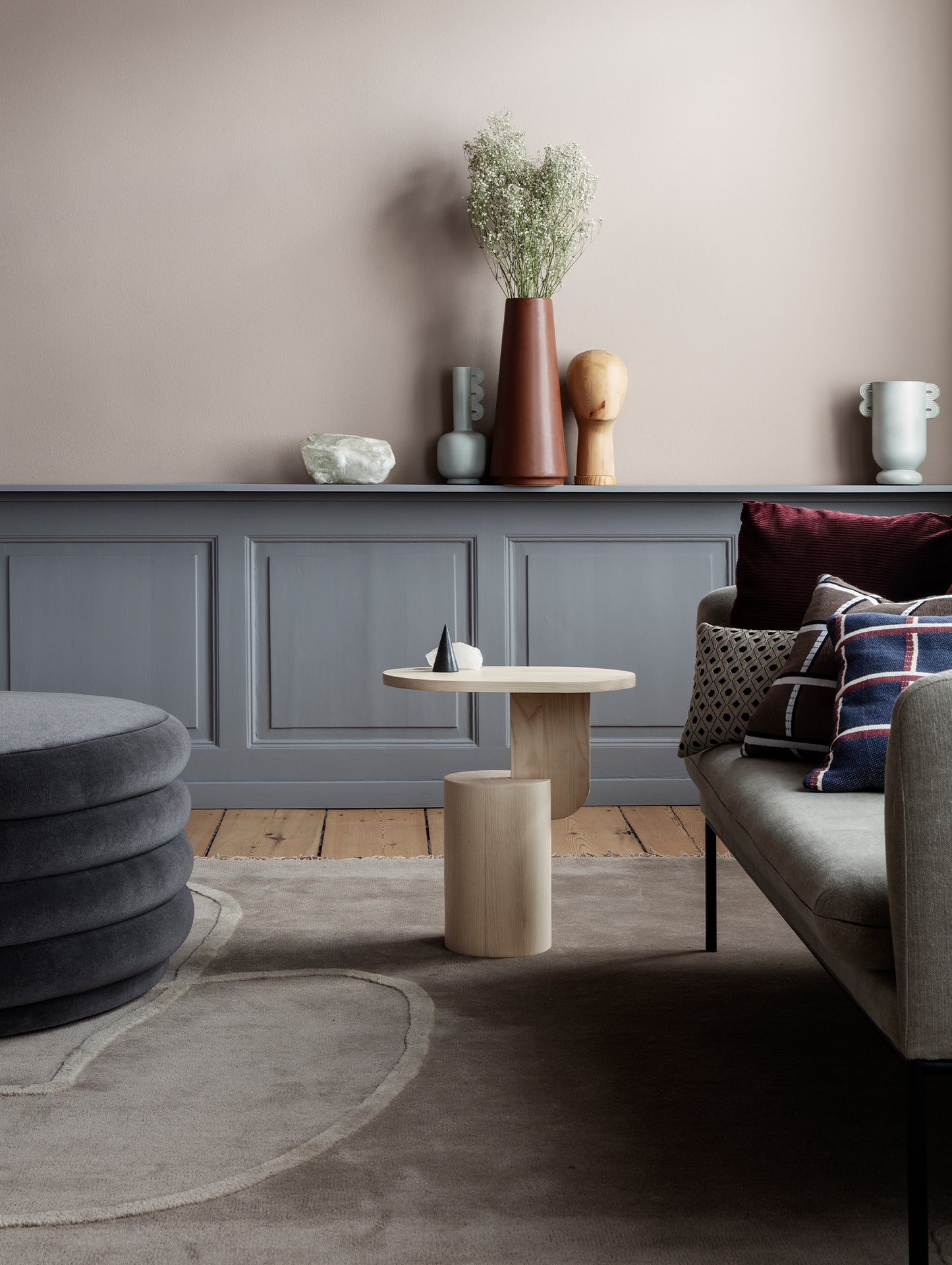 Insert Side Table by Ferm Living - Natural Ash
