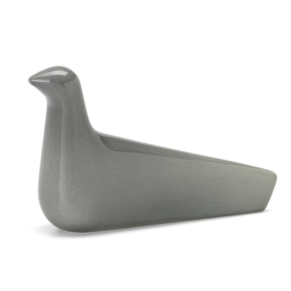 L'Oiseau Ceramic Bird by Vitra - Grey / Gloss Finish