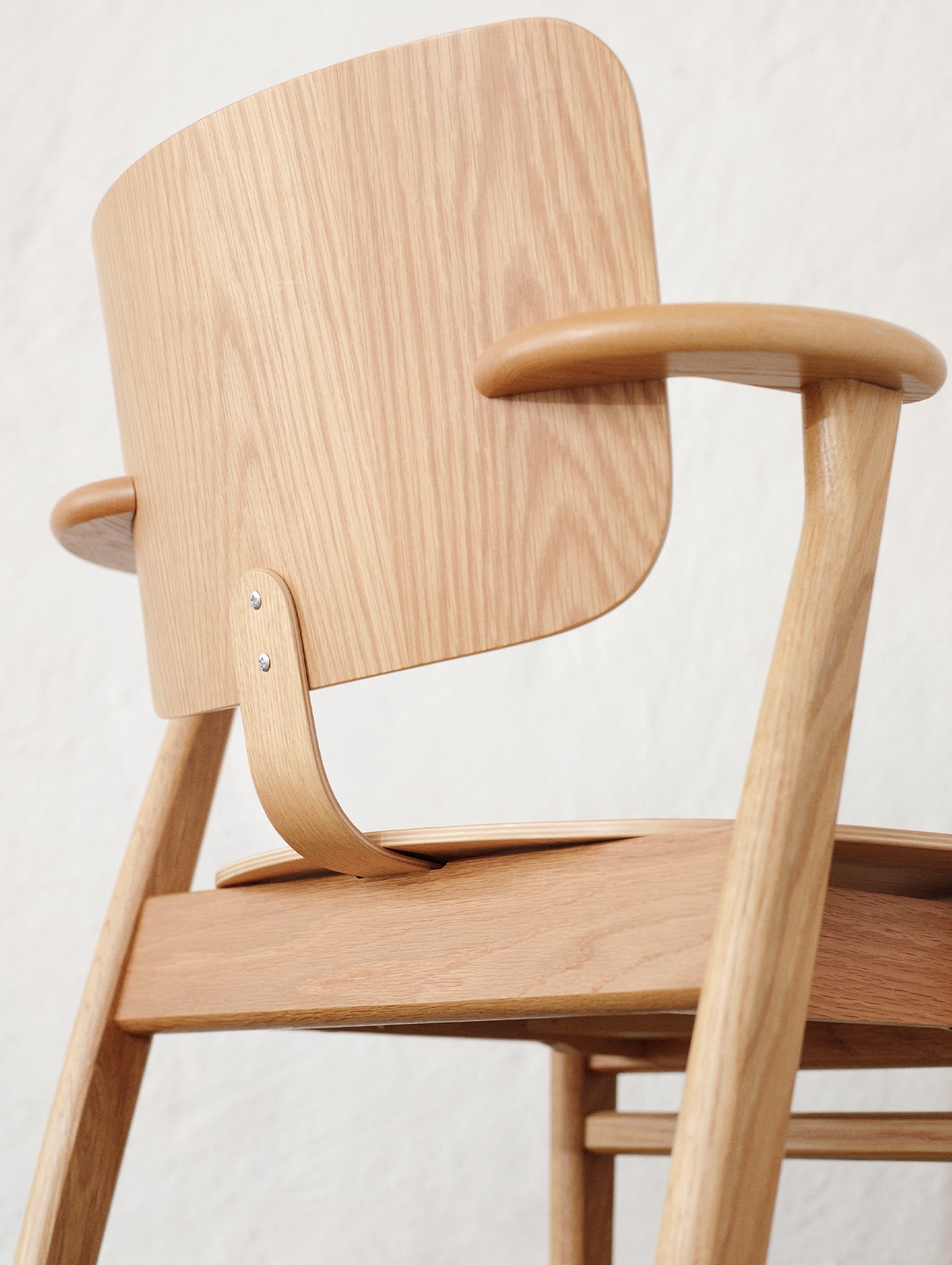 Domus Chair by Artek - Clear Lacquered Birch