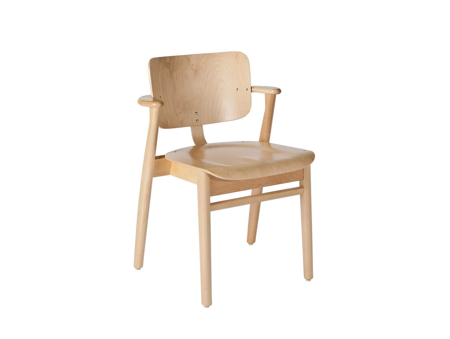 Domus Chair by Artek - Clear Lacquered Birch