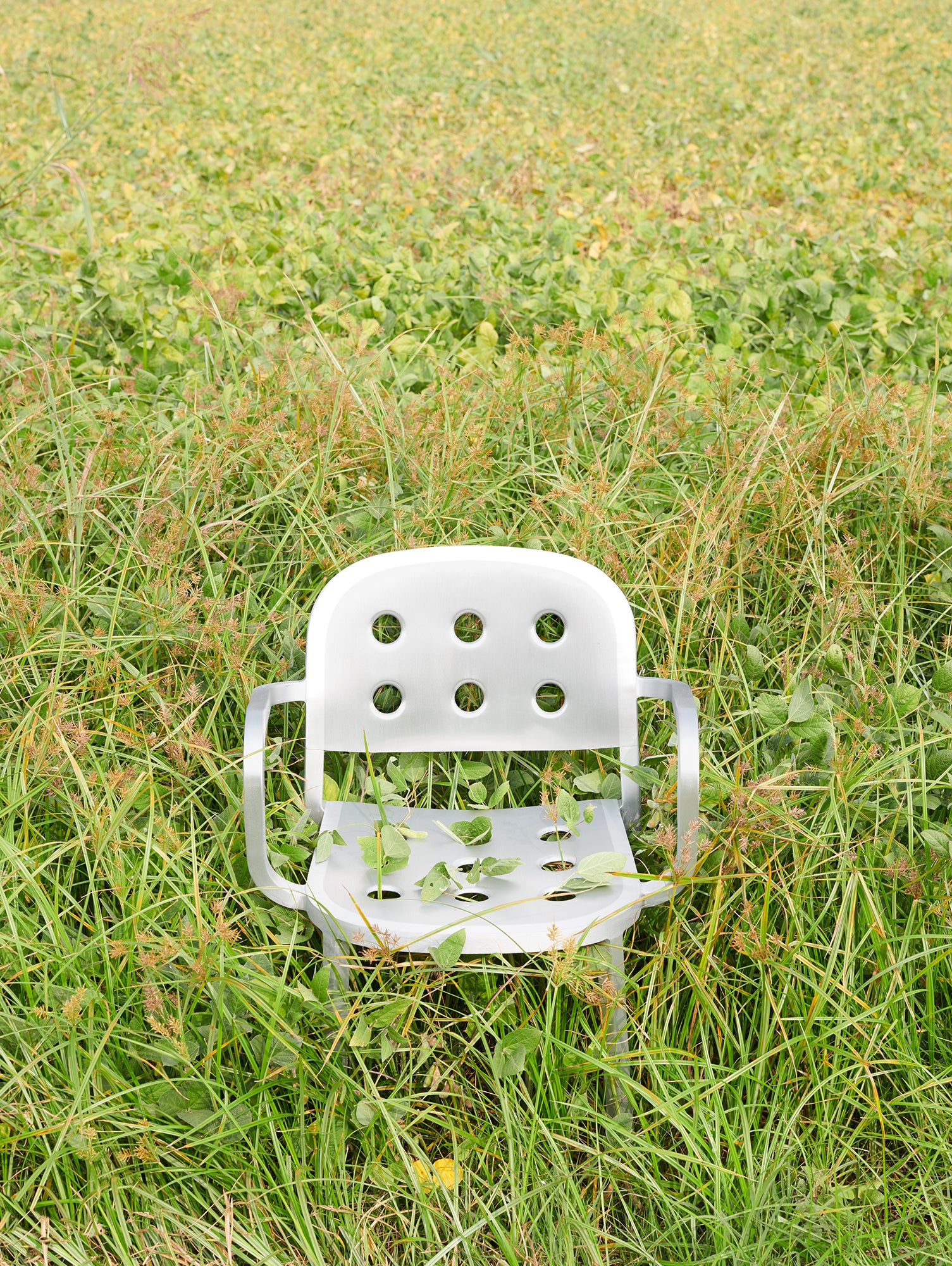 1 Inch All Aluminium Armchair by Emeco