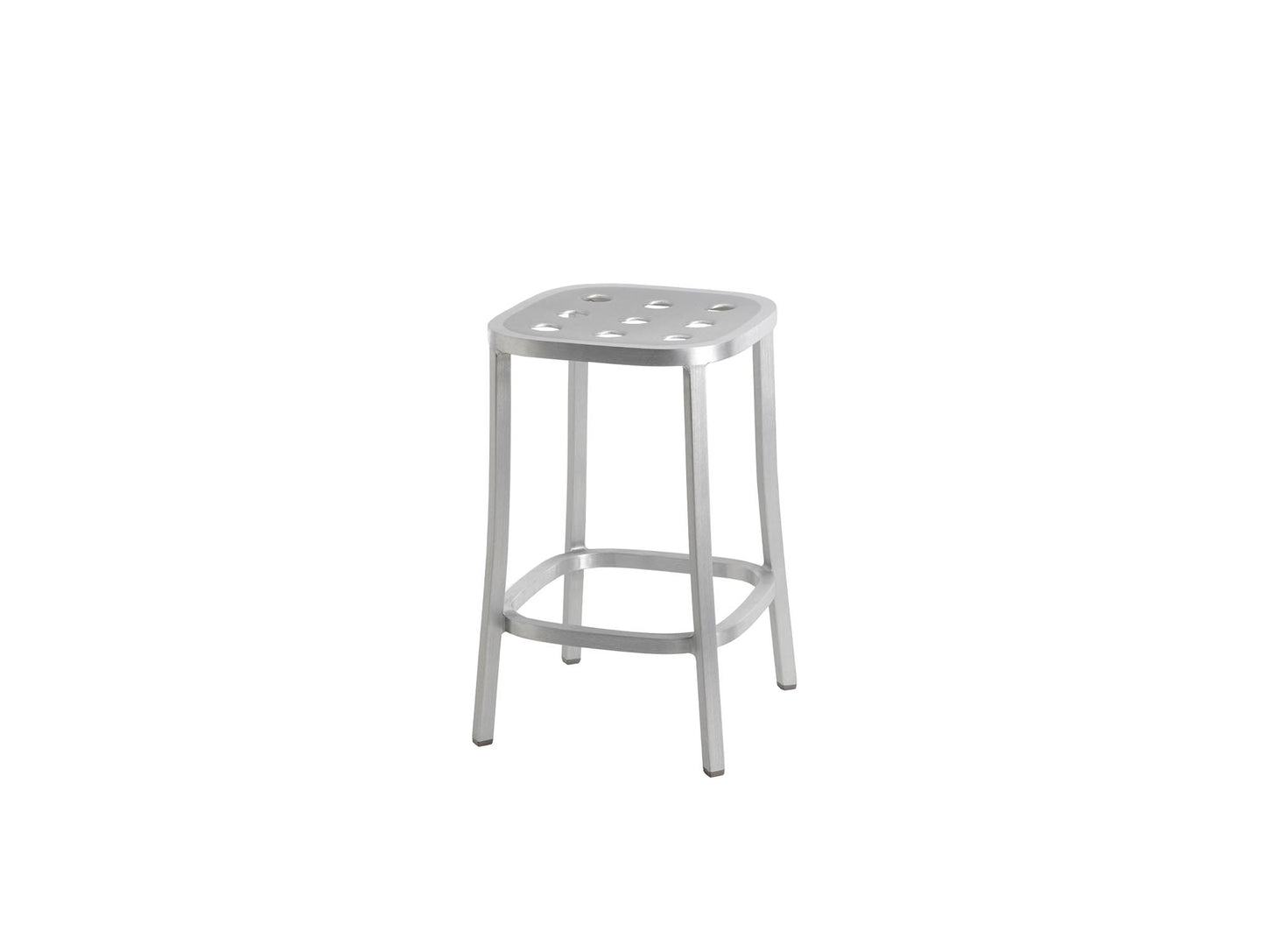 1 Inch All Aluminium Counter  Stool by Emeco