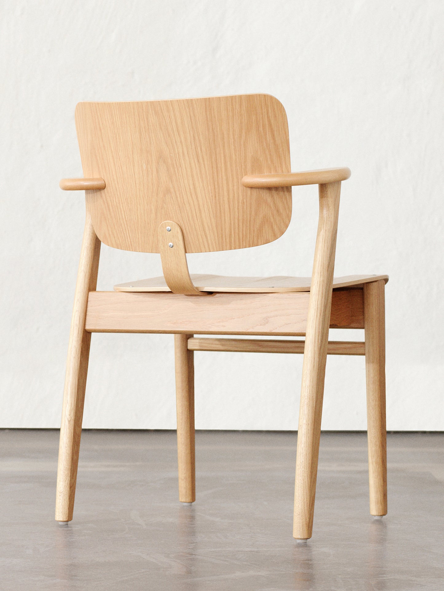 Domus Chair by Artek - Clear Lacquered Birch