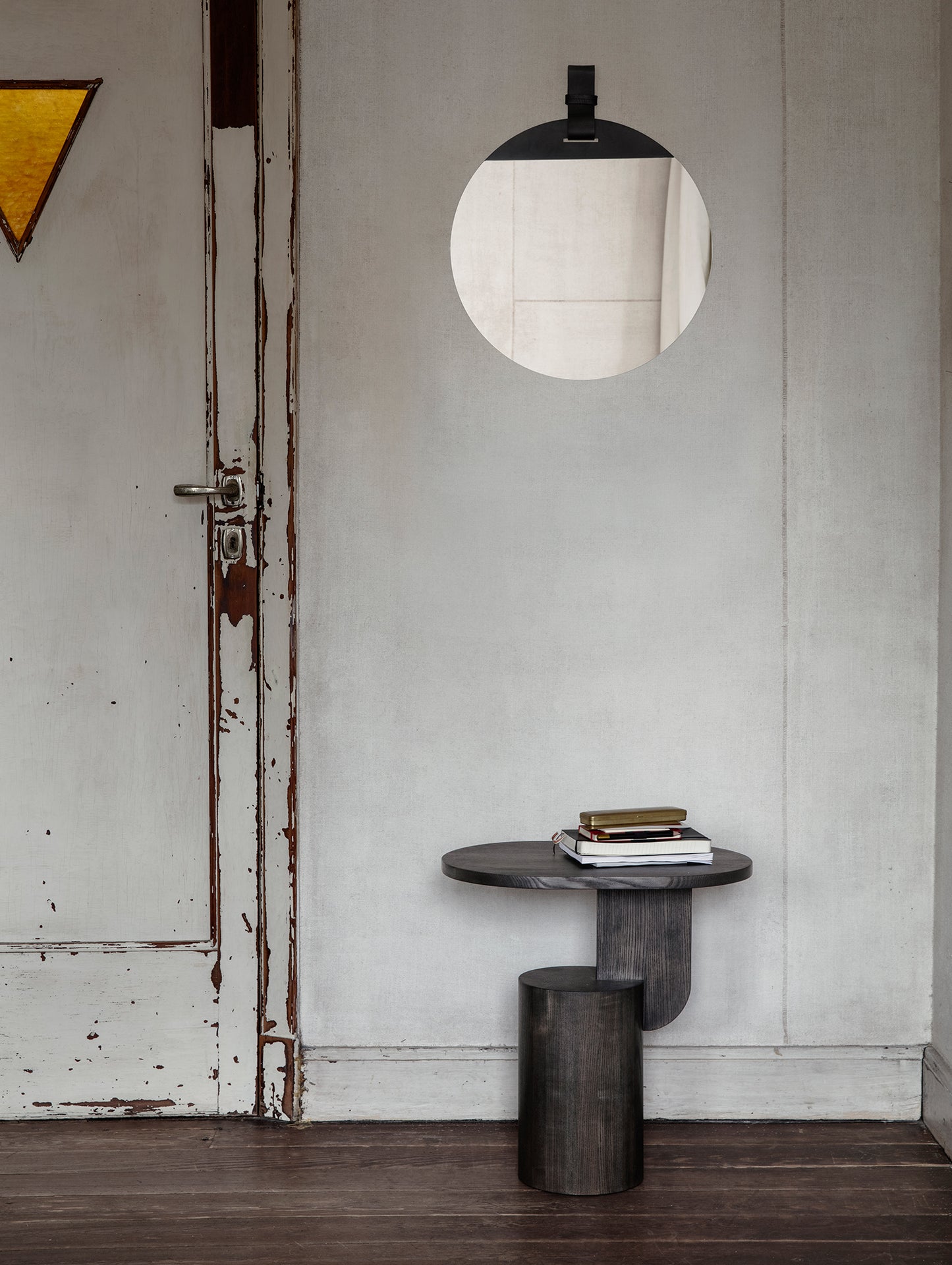 Insert Side Table by Ferm Living - Black Stained Ash